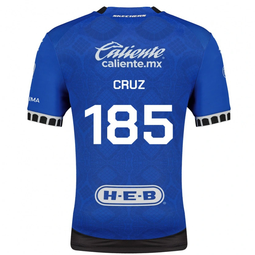 Danxen Herren Axel Cruz #185 Königsblau Weiß Schwarz Auswärtstrikot Trikot 2026/27 T-Shirt