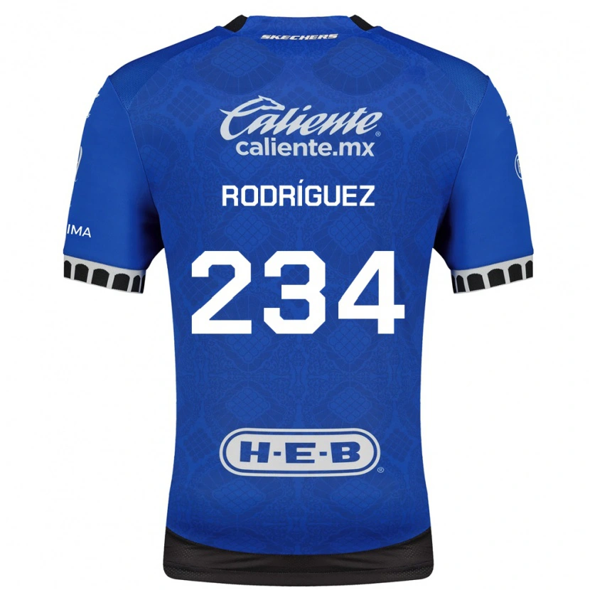 Danxen Herren Alejandro Rodríguez #234 Königsblau Weiß Schwarz Auswärtstrikot Trikot 2026/27 T-Shirt