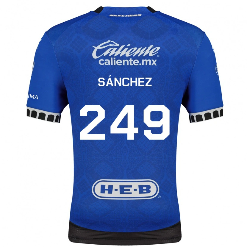 Danxen Herren Sergio Sánchez #249 Königsblau Weiß Schwarz Auswärtstrikot Trikot 2026/27 T-Shirt