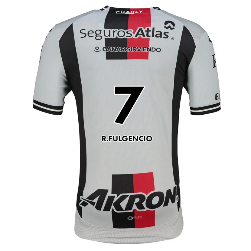 Danxen Herren Raymundo Fulgencio #7 Weiß Rot Schwarz Auswärtstrikot Trikot 2026/27 T-Shirt