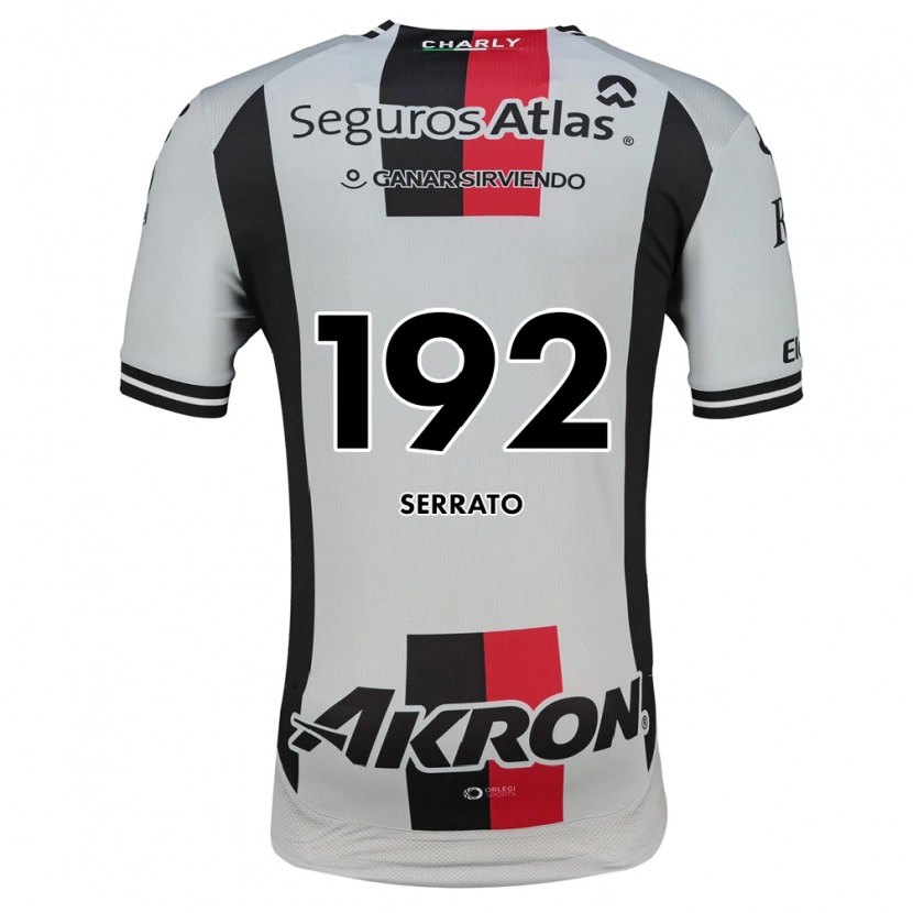Danxen Herren Jesús Serrato #192 Weiß Rot Schwarz Auswärtstrikot Trikot 2026/27 T-Shirt
