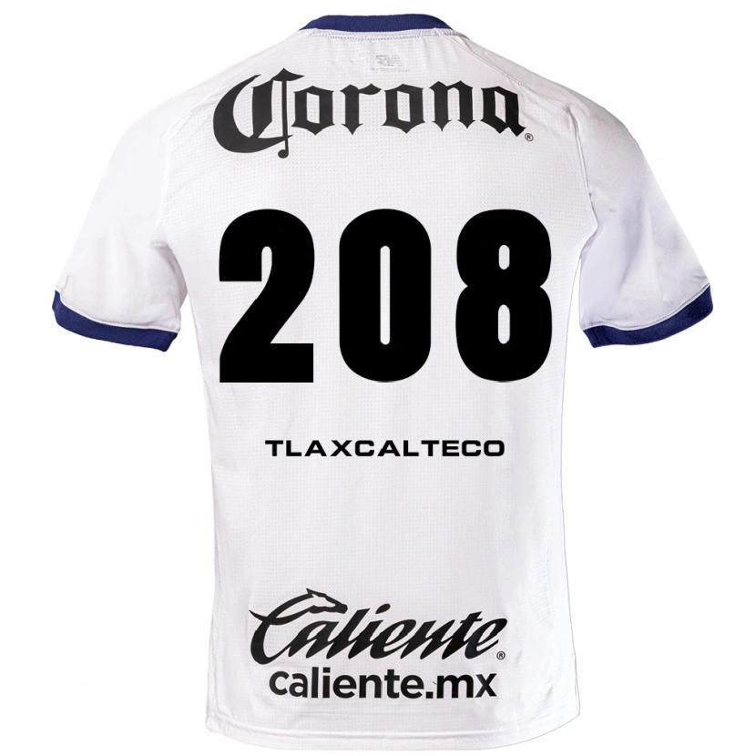 Danxen Herren Sait Tlaxcalteco #208 Weiß Blau Schwarz Auswärtstrikot Trikot 2026/27 T-Shirt