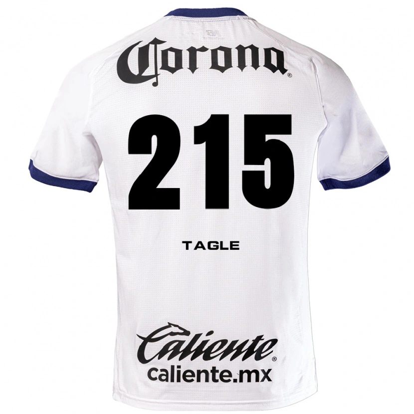 Danxen Herren Alessandro Tagle #215 Weiß Blau Schwarz Auswärtstrikot Trikot 2026/27 T-Shirt