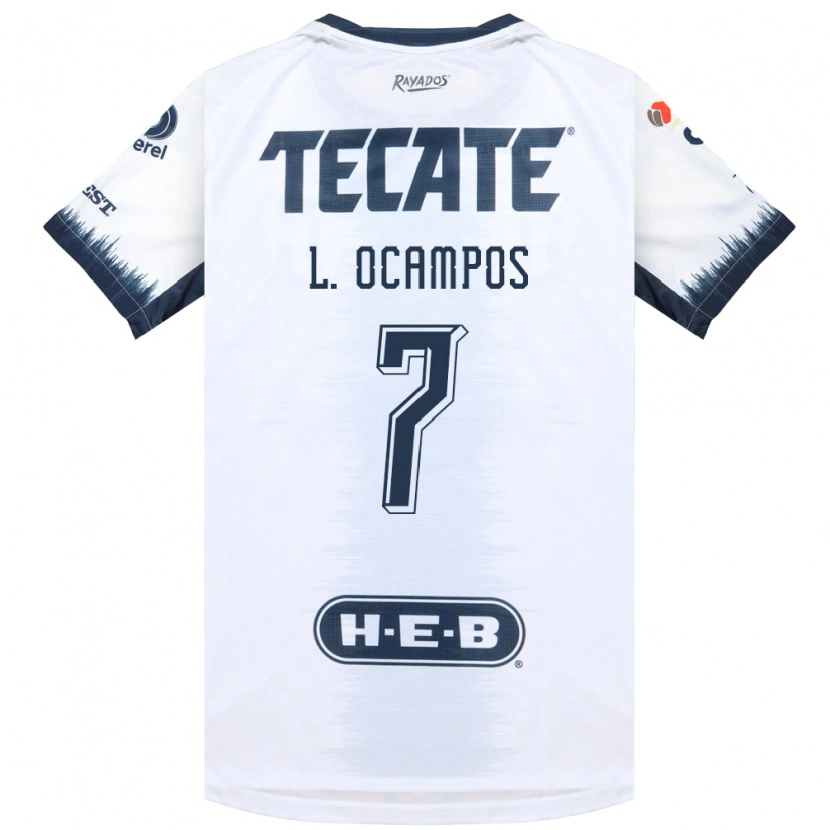 Danxen Herren Lucas Ocampos #7 Weiß Tintenblau Rot Auswärtstrikot Trikot 2026/27 T-Shirt