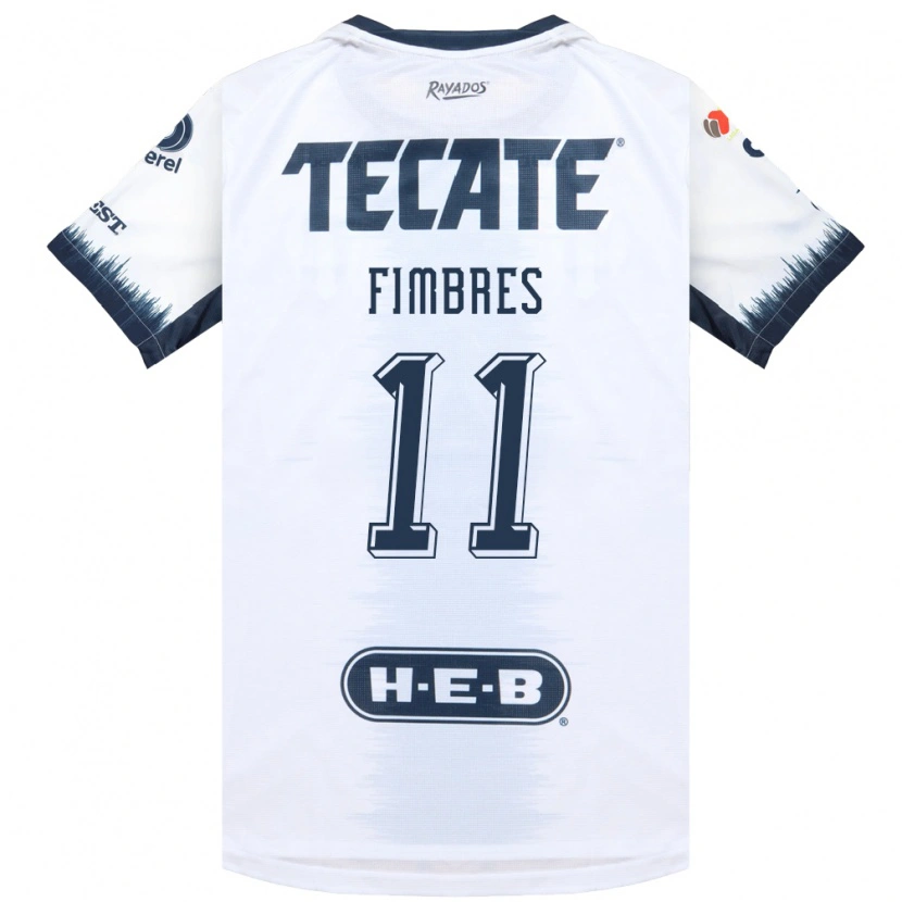 Danxen Herren Iker Fimbres #11 Weiß Tintenblau Rot Auswärtstrikot Trikot 2026/27 T-Shirt