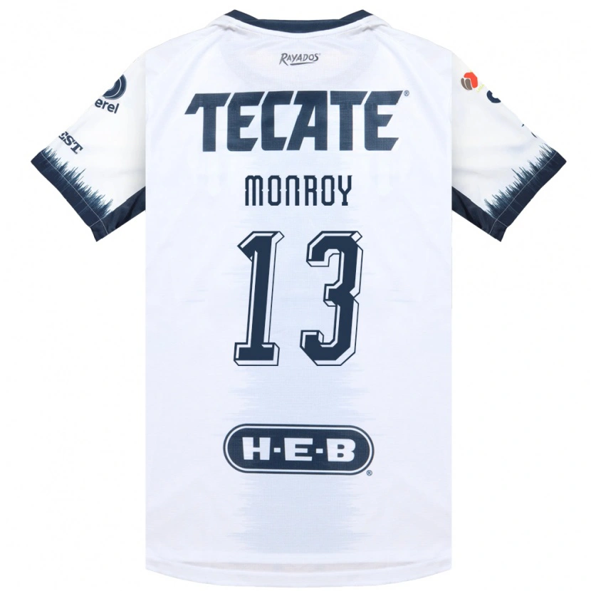 Danxen Herren Paola Monroy #13 Weiß Tintenblau Rot Auswärtstrikot Trikot 2026/27 T-Shirt