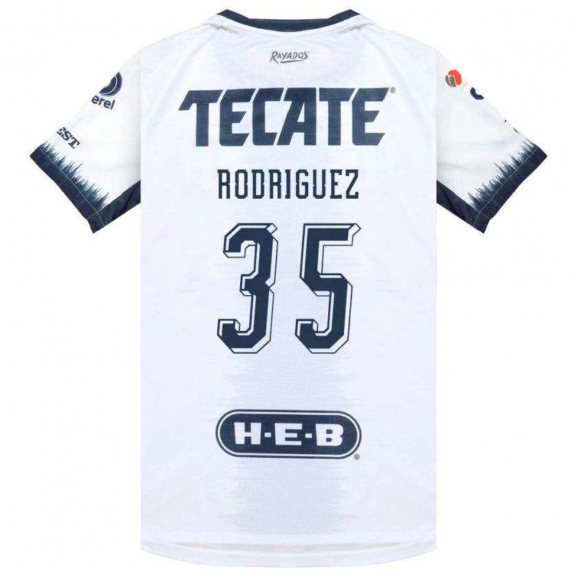 Danxen Herren Sebastián Rodríguez #35 Weiß Tintenblau Rot Auswärtstrikot Trikot 2026/27 T-Shirt