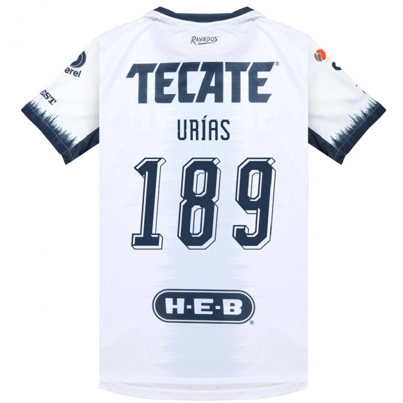 Danxen Herren Álex Urías #189 Weiß Tintenblau Rot Auswärtstrikot Trikot 2026/27 T-Shirt