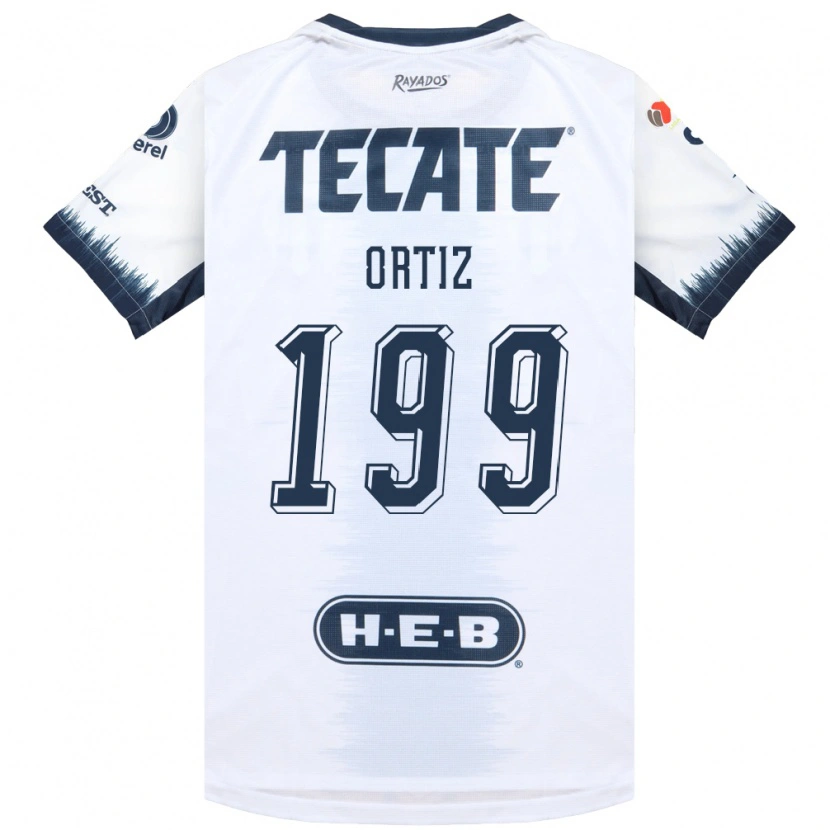 Danxen Herren Luis Ortiz #199 Weiß Tintenblau Rot Auswärtstrikot Trikot 2026/27 T-Shirt