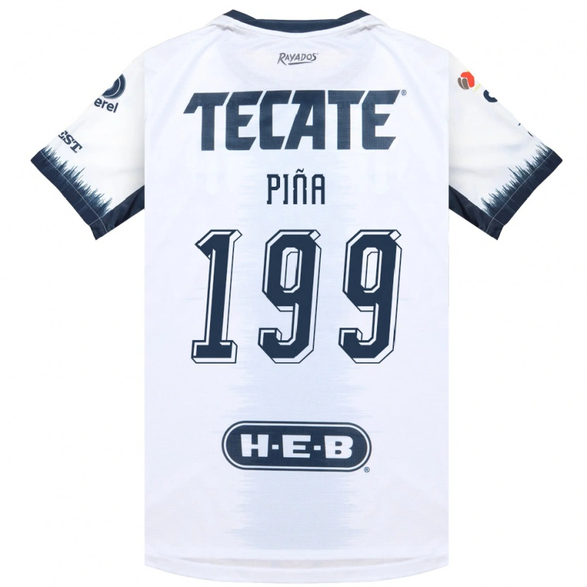 Danxen Herren Ricardo Piña #199 Weiß Tintenblau Rot Auswärtstrikot Trikot 2026/27 T-Shirt