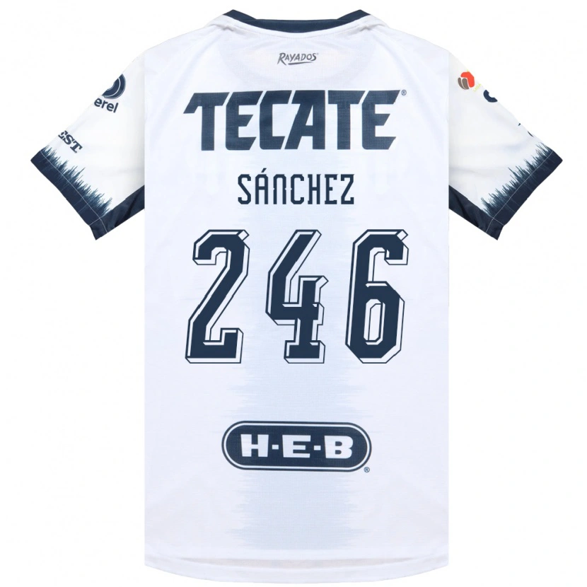 Danxen Herren Diego Sánchez #246 Weiß Tintenblau Rot Auswärtstrikot Trikot 2026/27 T-Shirt