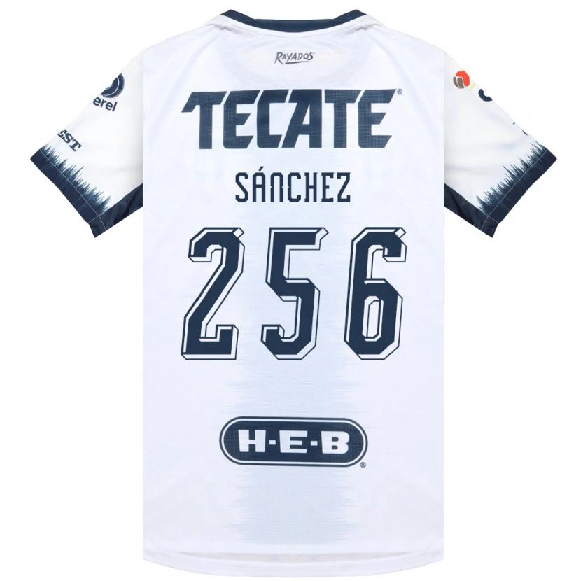 Danxen Herren Adán Sánchez #256 Weiß Tintenblau Rot Auswärtstrikot Trikot 2026/27 T-Shirt