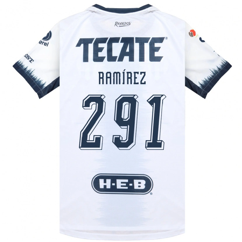 Danxen Herren Fabián Ramírez #291 Weiß Tintenblau Rot Auswärtstrikot Trikot 2026/27 T-Shirt