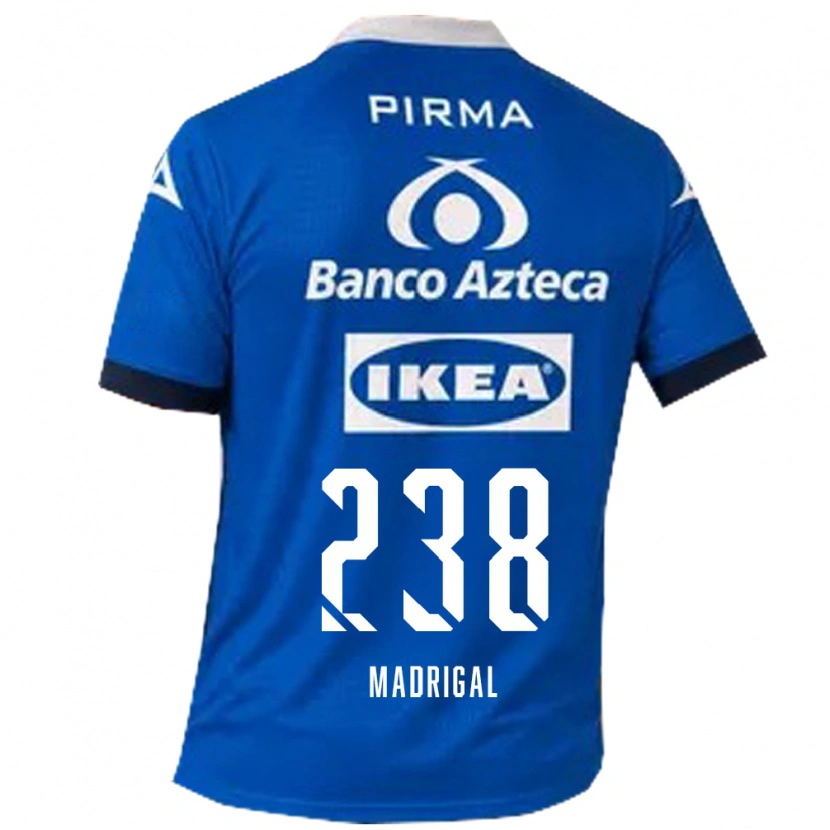 Danxen Herren David Madrigal #238 Blau Weiß Auswärtstrikot Trikot 2026/27 T-Shirt