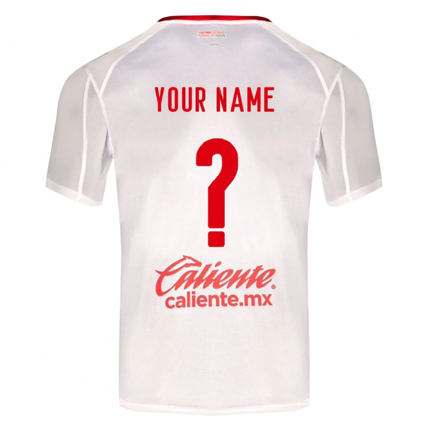 Danxen Herren Ihren Namen #0 Weiß Grün Rot Auswärtstrikot Trikot 2026/27 T-Shirt