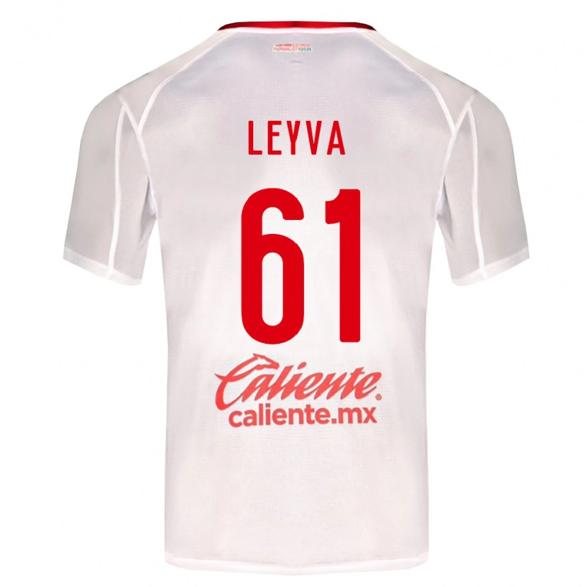 Danxen Herren Axel Leyva #61 Weiß Grün Rot Auswärtstrikot Trikot 2026/27 T-Shirt