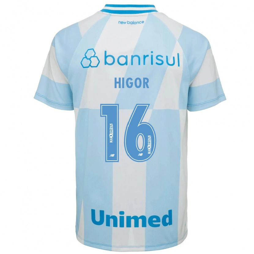 Danxen Herren Higor Sousa E Silva #16 Hellblau Weiß Auswärtstrikot Trikot 2026/27 T-Shirt