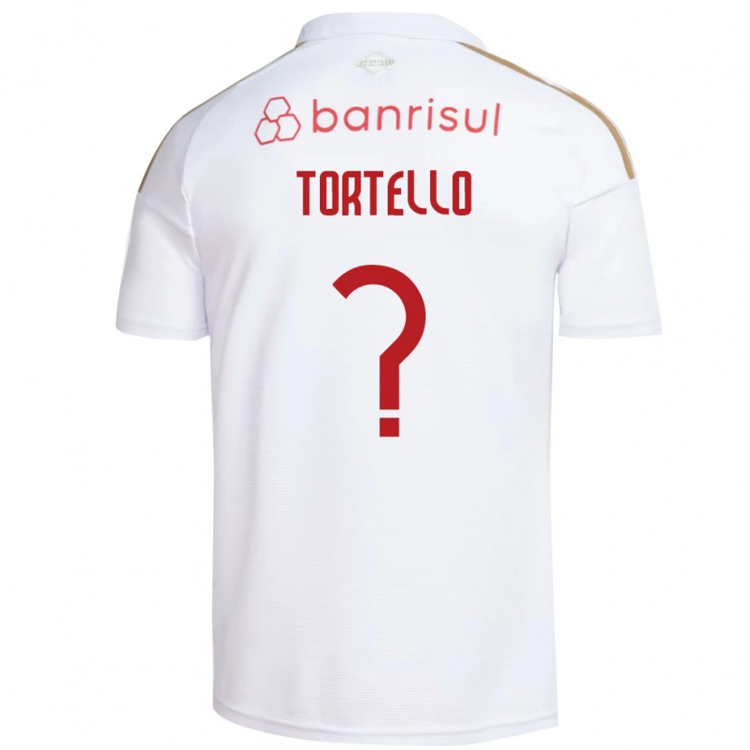 Danxen Herren Tortello #0 Weiß Rot Auswärtstrikot Trikot 2026/27 T-Shirt