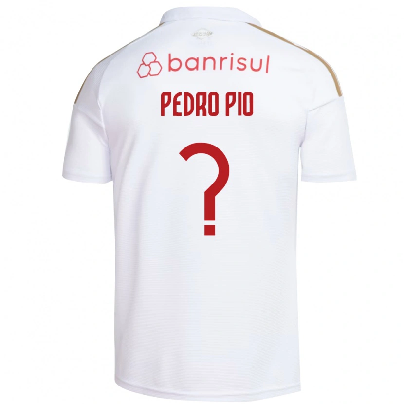 Danxen Herren Pedro Pio #0 Weiß Rot Auswärtstrikot Trikot 2026/27 T-Shirt
