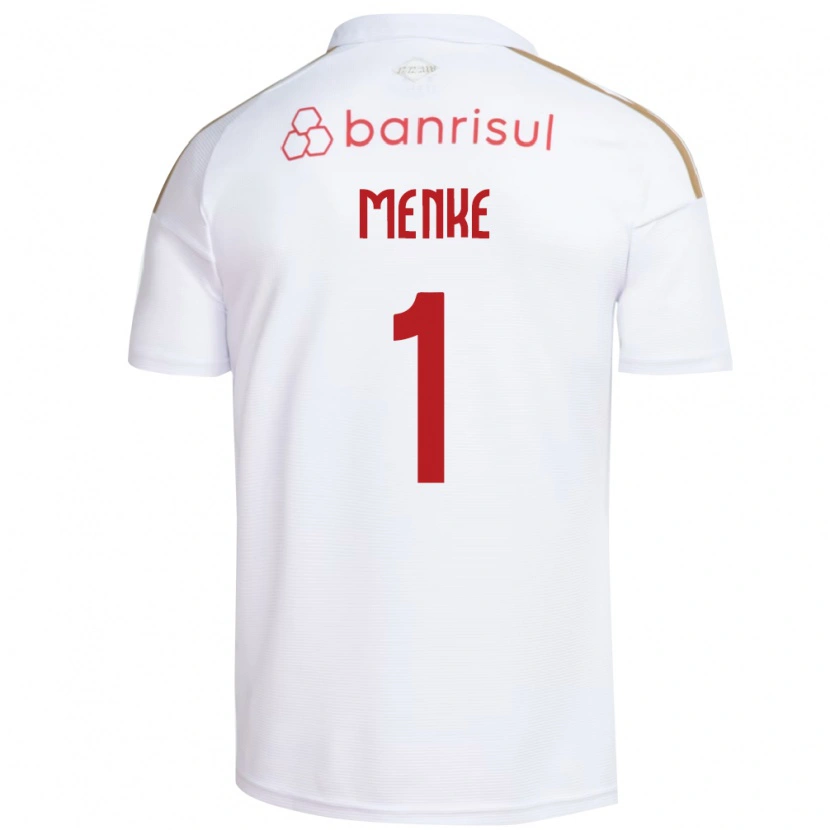 Danxen Herren Henrique Menke #1 Weiß Rot Auswärtstrikot Trikot 2026/27 T-Shirt