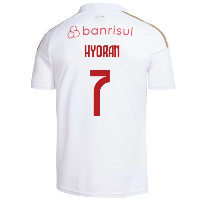 Danxen Herren Hyoran #7 Weiß Rot Auswärtstrikot Trikot 2026/27 T-Shirt