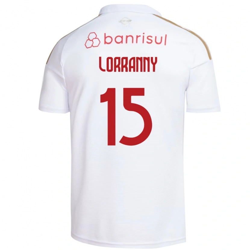Danxen Herren Lorranny #15 Weiß Rot Auswärtstrikot Trikot 2026/27 T-Shirt