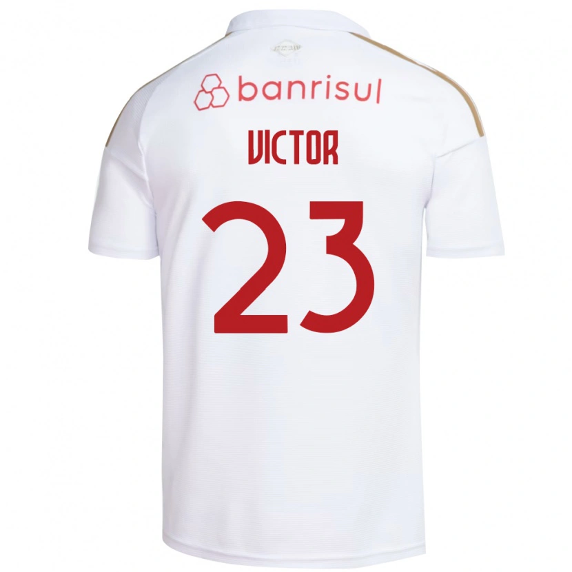 Danxen Herren Paulo Victor #23 Weiß Rot Auswärtstrikot Trikot 2026/27 T-Shirt