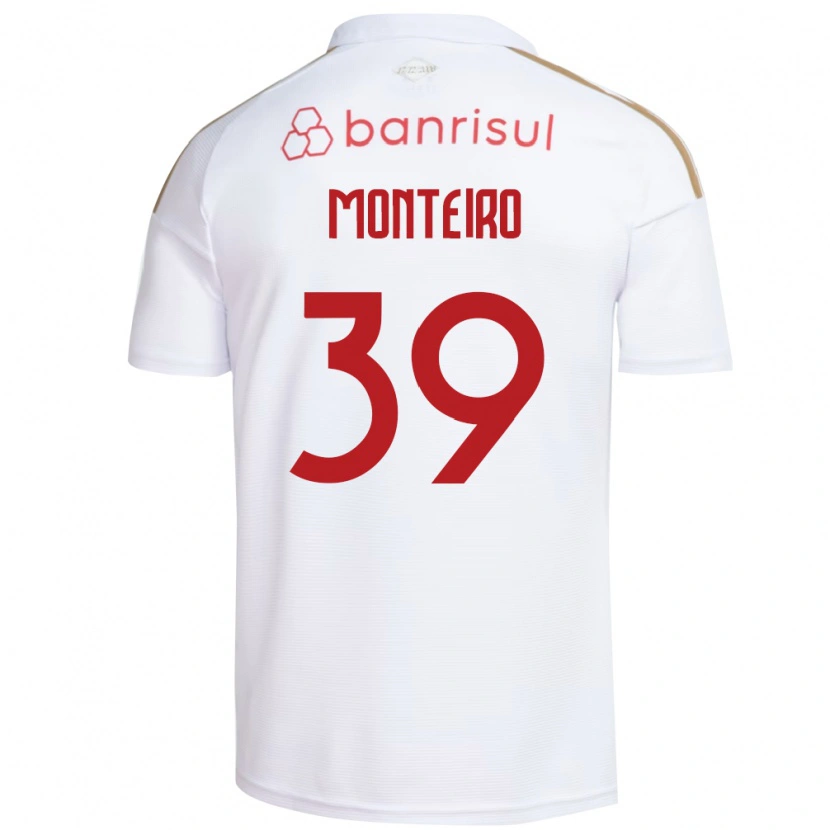 Danxen Herren Letícia Monteiro #39 Weiß Rot Auswärtstrikot Trikot 2026/27 T-Shirt