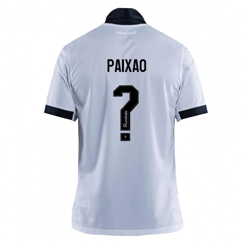 Danxen Herren Iasmin Paixão #0 Schwarz Weiß Auswärtstrikot Trikot 2026/27 T-Shirt