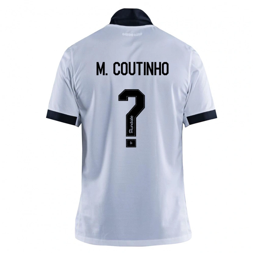 Danxen Herren Murilo Coutinho #0 Schwarz Weiß Auswärtstrikot Trikot 2026/27 T-Shirt