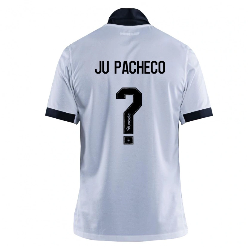 Danxen Herren Ju Pacheco #0 Schwarz Weiß Auswärtstrikot Trikot 2026/27 T-Shirt