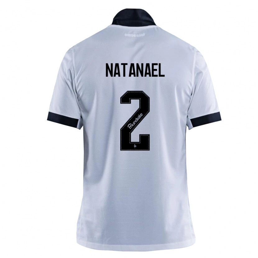 Danxen Herren Natanael Moreira Milouski #2 Schwarz Weiß Auswärtstrikot Trikot 2026/27 T-Shirt