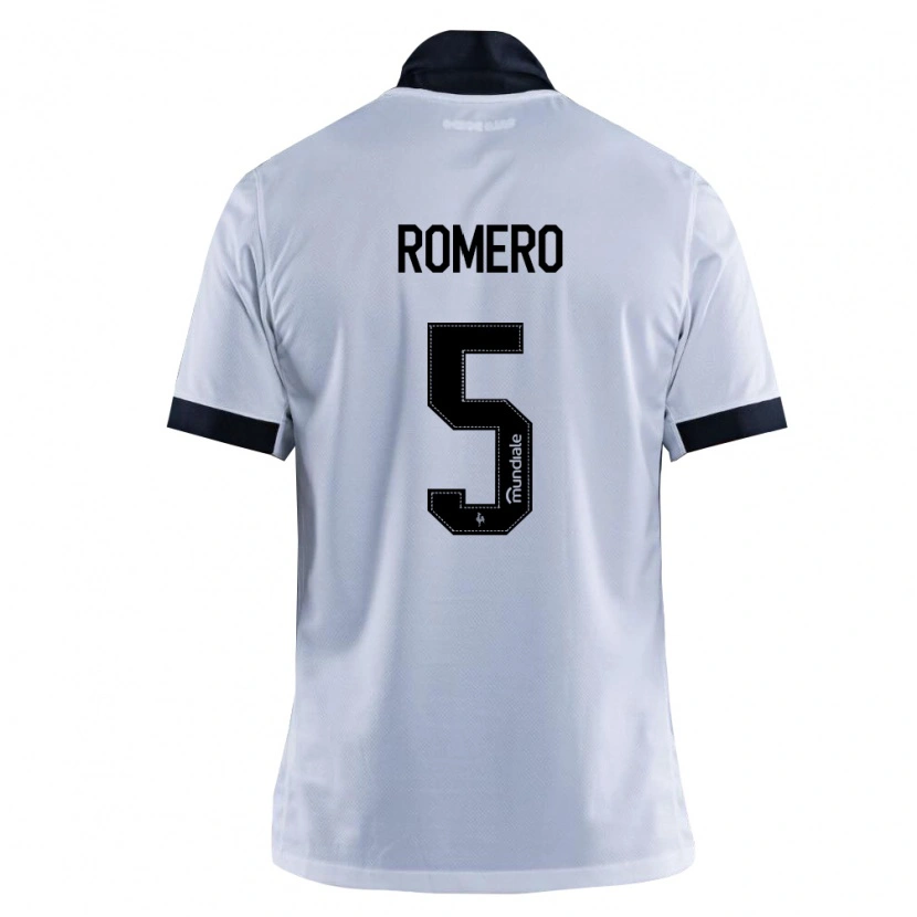 Danxen Herren Mateus Romero #5 Schwarz Weiß Auswärtstrikot Trikot 2026/27 T-Shirt