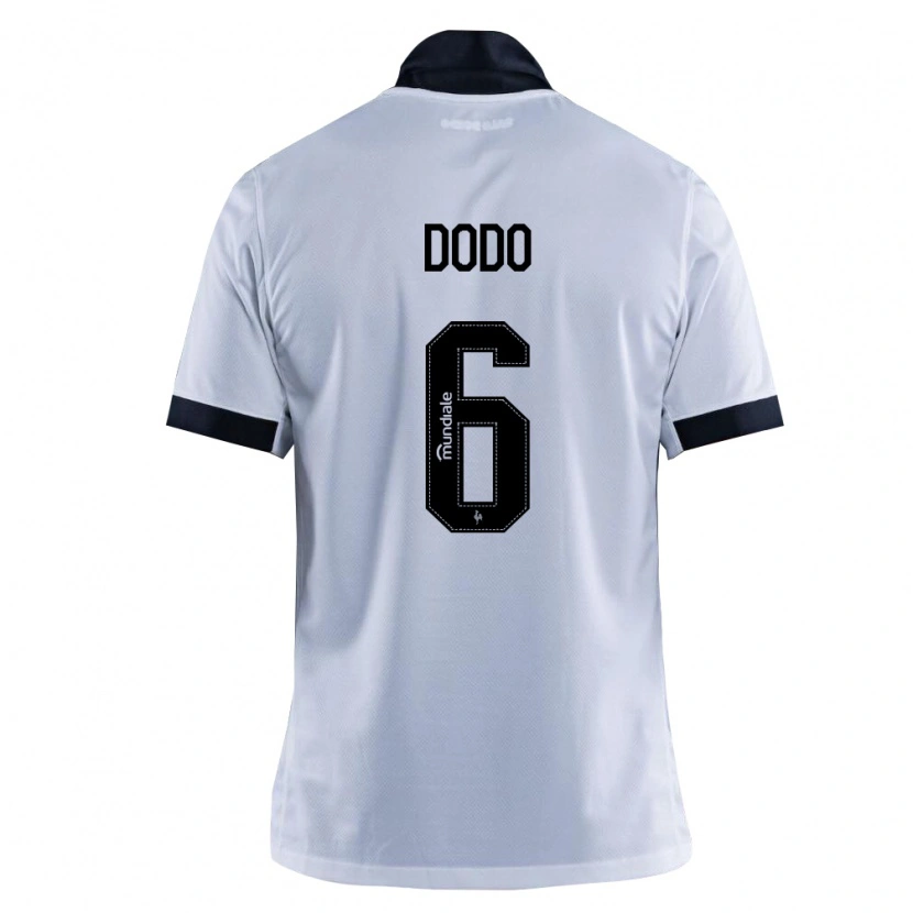 Danxen Herren Dodo #6 Schwarz Weiß Auswärtstrikot Trikot 2026/27 T-Shirt