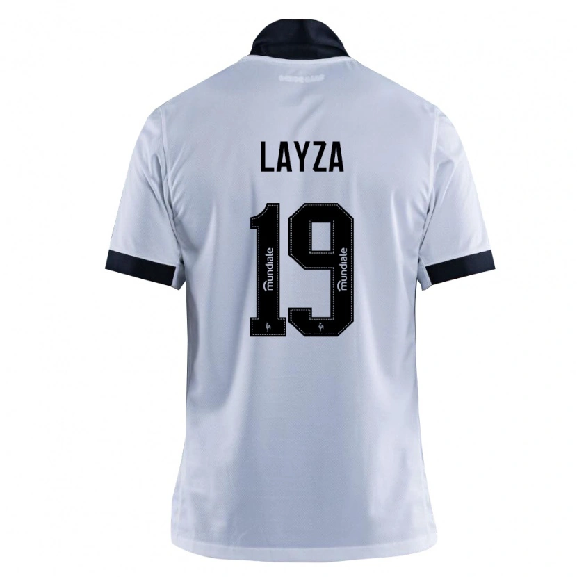 Danxen Herren Layza #19 Schwarz Weiß Auswärtstrikot Trikot 2026/27 T-Shirt