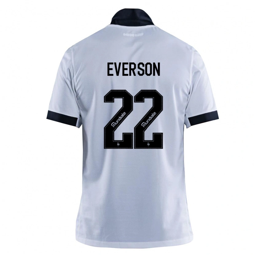 Danxen Herren Everson Felipe Marques Pires #22 Schwarz Weiß Auswärtstrikot Trikot 2026/27 T-Shirt