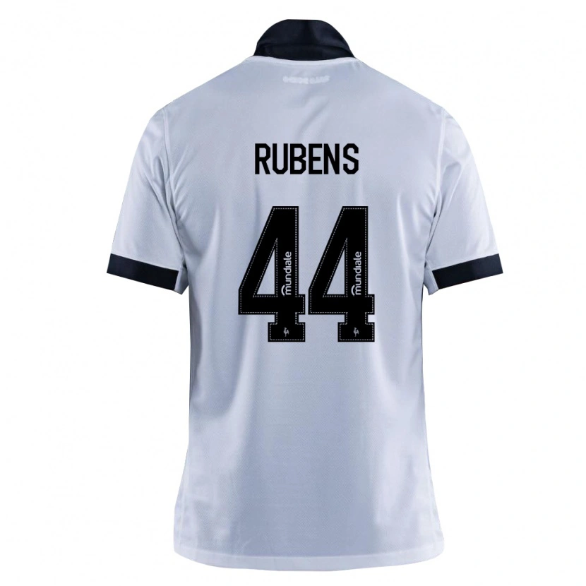 Danxen Herren Rubens #44 Schwarz Weiß Auswärtstrikot Trikot 2026/27 T-Shirt