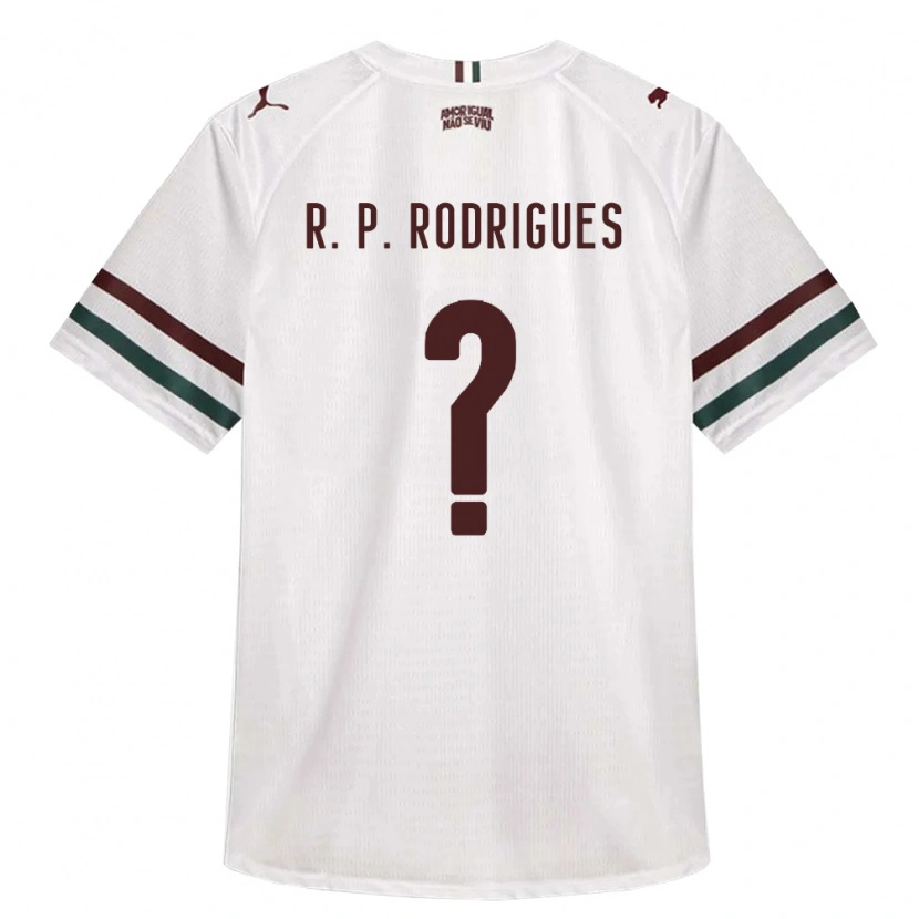 Danxen Herren Ronald Pinheiro Rodrigues #0 Weiß Grün Burgund Auswärtstrikot Trikot 2026/27 T-Shirt