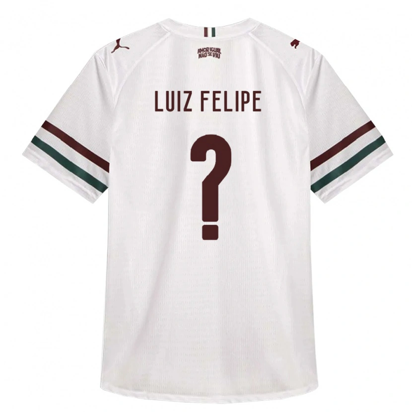 Danxen Herren Luiz Felipe #0 Weiß Grün Burgund Auswärtstrikot Trikot 2026/27 T-Shirt