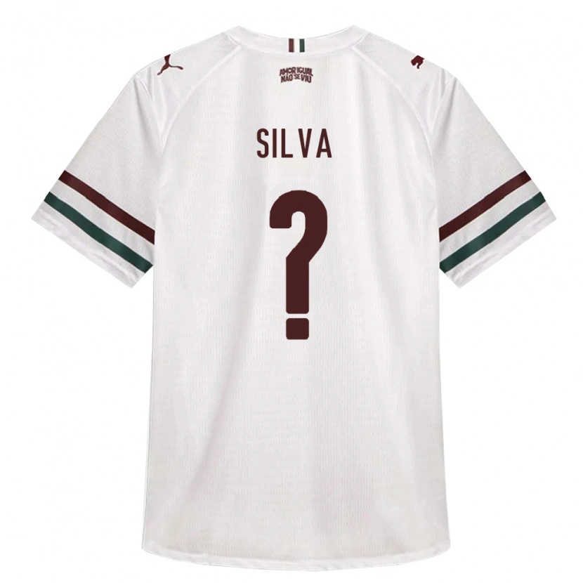 Danxen Herren Natan Silva #0 Weiß Grün Burgund Auswärtstrikot Trikot 2026/27 T-Shirt