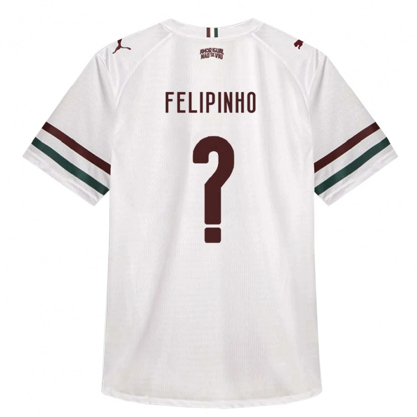 Danxen Herren Felipinho #0 Weiß Grün Burgund Auswärtstrikot Trikot 2026/27 T-Shirt
