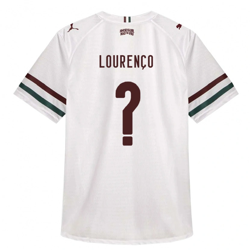 Danxen Herren João Lourenço #0 Weiß Grün Burgund Auswärtstrikot Trikot 2026/27 T-Shirt