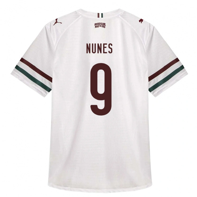 Danxen Herren Carla Nunes #9 Weiß Grün Burgund Auswärtstrikot Trikot 2026/27 T-Shirt