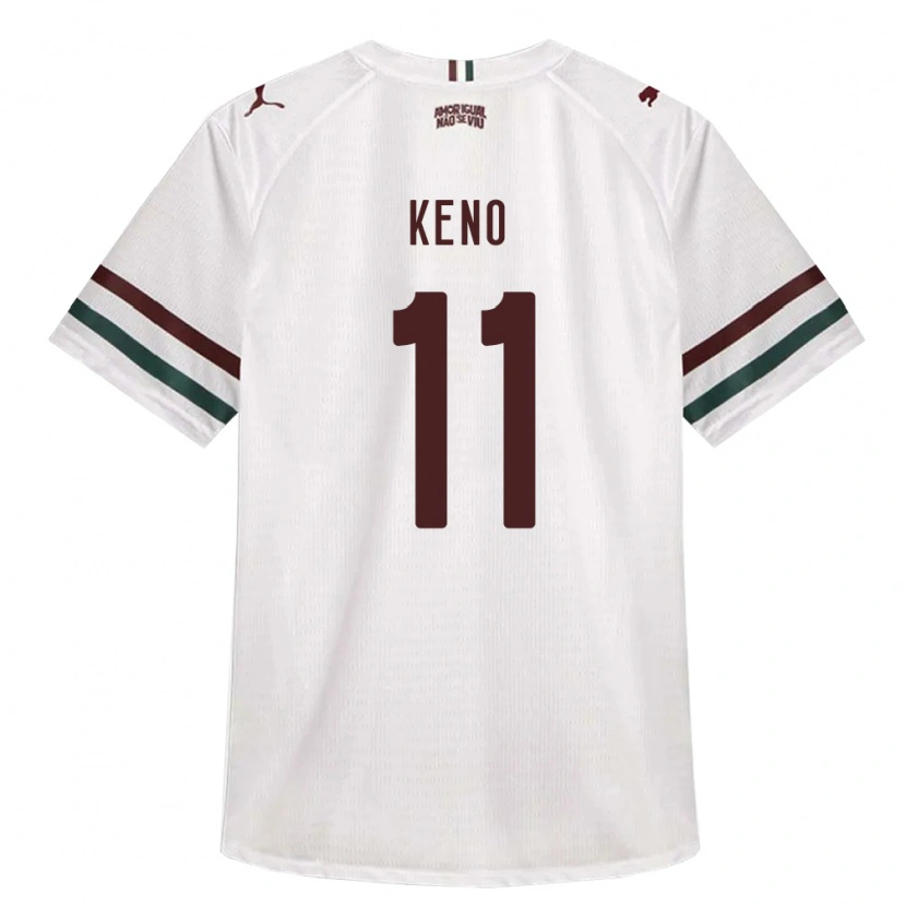 Danxen Herren Keno #11 Weiß Grün Burgund Auswärtstrikot Trikot 2026/27 T-Shirt