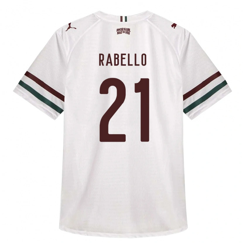 Danxen Herren Igor Rabello #21 Weiß Grün Burgund Auswärtstrikot Trikot 2026/27 T-Shirt