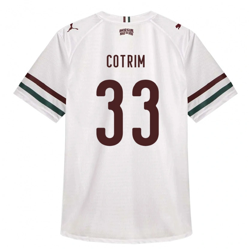 Danxen Herren Bruna Cotrim #33 Weiß Grün Burgund Auswärtstrikot Trikot 2026/27 T-Shirt
