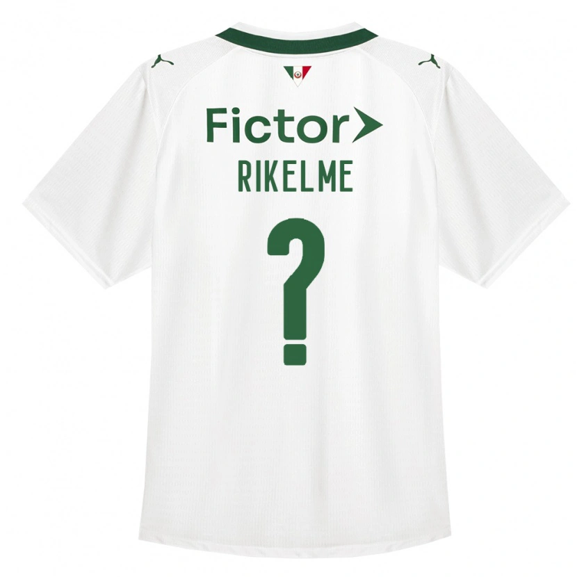 Danxen Herren Rikelme De Oliveira Da Silva #0 Grün Weiß Auswärtstrikot Trikot 2026/27 T-Shirt