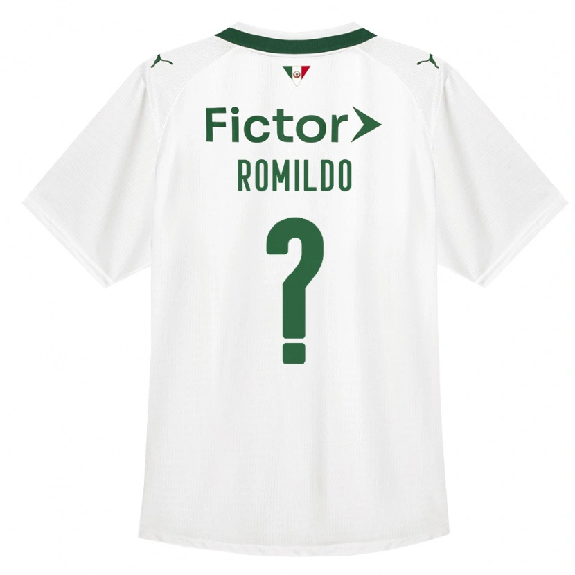 Danxen Herren Romildo Ruan Lopes Barros #0 Grün Weiß Auswärtstrikot Trikot 2026/27 T-Shirt