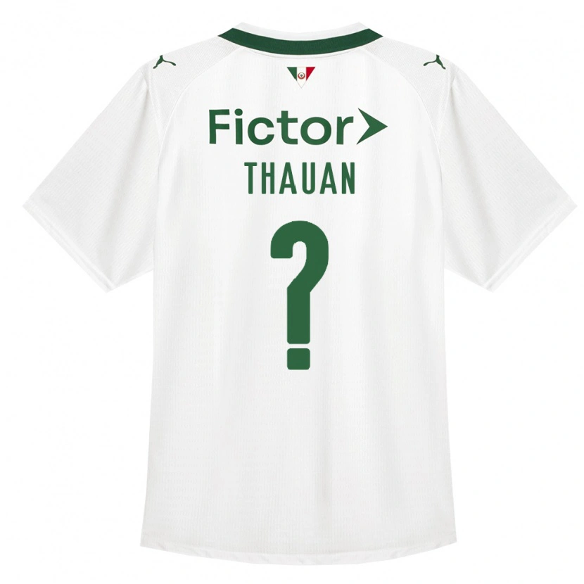 Danxen Herren Thauan Da Silva Eugênio #0 Grün Weiß Auswärtstrikot Trikot 2026/27 T-Shirt