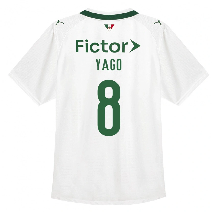 Danxen Herren Ruan Yago #8 Grün Weiß Auswärtstrikot Trikot 2026/27 T-Shirt